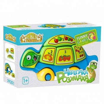 Гра розвиваюча "Черепаха-розумаху", ТМ Wader 39201 G-Rich