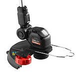 Тример акумуляторний 20 В, 7500 об/хв 300 мм, котушка, без ЗП та АКБ, STORM Акумуляторна коса riven, фото 8