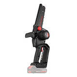 Міні-пилка ланцюгова акумуляторна з безщітковим двигуном 20 В, шина 20 см, 7.5 м/с, без ЗП та АКБ, STORM riven, фото 10