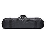 Сумка чохол для зброї M249 100 см рюкзак збройовий чорний, фото 2