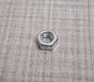 Гайка шестигранна М3, оцинкована, DIN 934, 100 шт, фото 1