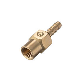 Шарнір поворотний, внутрішня різьба 1/4", на шланг 8 мм, латунь STORM INTERTOOL PT-2201 riven