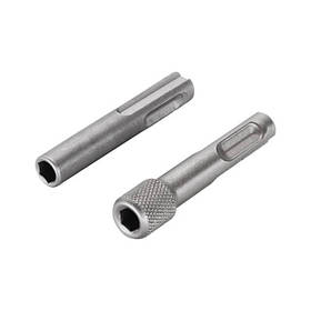 Набір адаптерів SDS plus під перфоратор для біт 1/4", Impact INTERTOOL SD-0433 riven