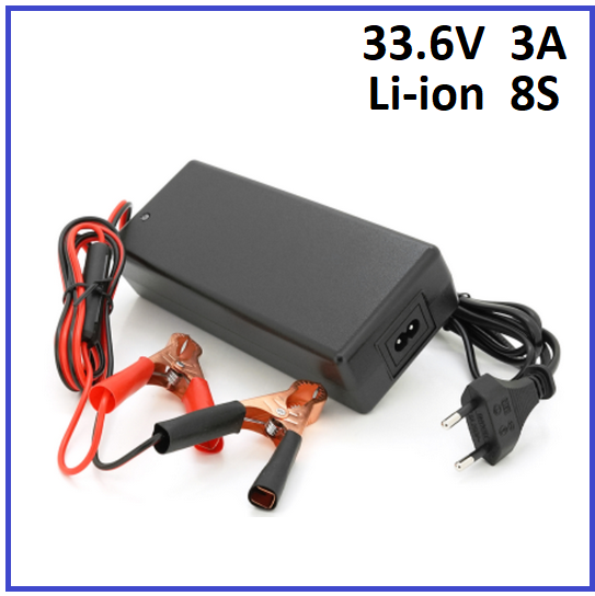 Зарядний пристрій TengShun для Li-Ion 33.6V 8S до 3A, фото 1