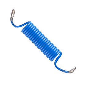 Шланг спіральний поліуретановий 8*12 мм, 5 м INTERTOOL PT-1715 Шланги поліуретанові riven