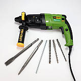 Перфоратор Procraft BH1400 (790 Вт, 3.0 Дж, SDS PLUS) у кейсі. Перфоратор Прокрафт BH-1400, фото 5