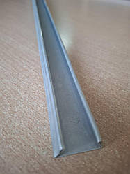 Профіль Зигзаг  без пружини для кріплення плівки у теплиці, товщина 0,7 мм