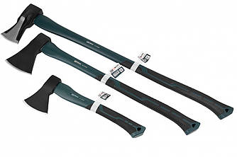 Набір сокир GUT MECHANIC 3 шт. із скловолоконними ручками (600г+1250г+КОЛУН 2200г) AXS10003