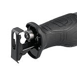 Сабельна пила 710Вт, 0-2800об/хв, макс. різ 115мм, хід пилки 20мм INTERTOOL DT-0400, Електрична пила riven, фото 6