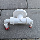 Сифон для під'єднання пральної машини та сушильної машини., зі зворотним клапаном., фото 2