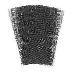 Сітка абразивна, 280*105 мм, К60, 10 шт INTERTOOL KT-6006 riven