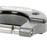 Мікрометр 0-25 мм INTERTOOL MT-3041, Мікрометр для механіків, Мікрометр з чохлом, Високоточний мікрометр riven, фото 2