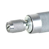 Мікрометр 0-25 мм INTERTOOL MT-3041, Мікрометр для механіків, Мікрометр з чохлом, Високоточний мікрометр riven, фото 4