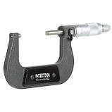 Мікрометр 50-75 мм INTERTOOL MT-3043, Мікрометр з вимірювальною шкалою, Мікрометр для механіків riven, фото 3