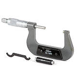 Мікрометр 50-75 мм INTERTOOL MT-3043, Мікрометр з вимірювальною шкалою, Мікрометр для механіків riven, фото 6