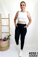 ЖІНОЧІ СПОРТИВНІ ШТАНИ НА МАНЖЕТІ  №0155-1
