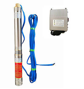 Свердловинний насос OPTIMA 3SDm1.8/11 0.25кВт 45м + пульт + кабель 15м