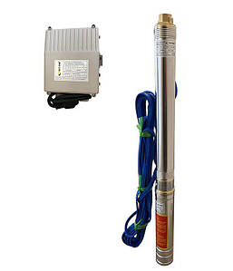 Свердловинний насос OPTIMA 3SDm1.8/15 0.37кВт 61м + пульт + кабель 30м