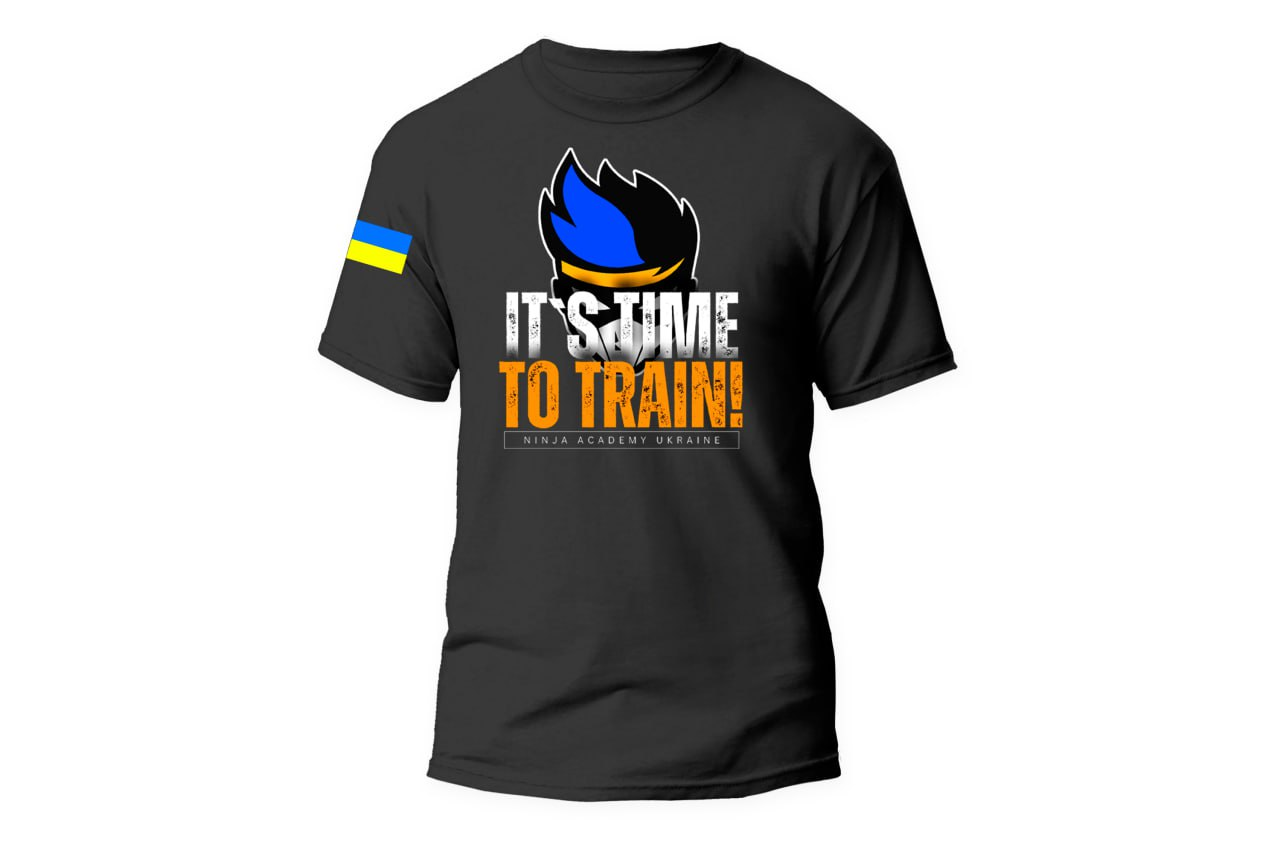 Футболка спортивна IT`S TIME TO TRAIN, фото 1