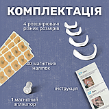 Розширювач для носа, антихрап для носа, кліпса від хропіння білі (HRPMG1), фото 3