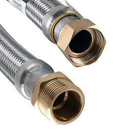 Шланг антивібраційний прямий TUCAI EXTRA TWIST 1" 0,8м. RIVER MG-1-800 204745