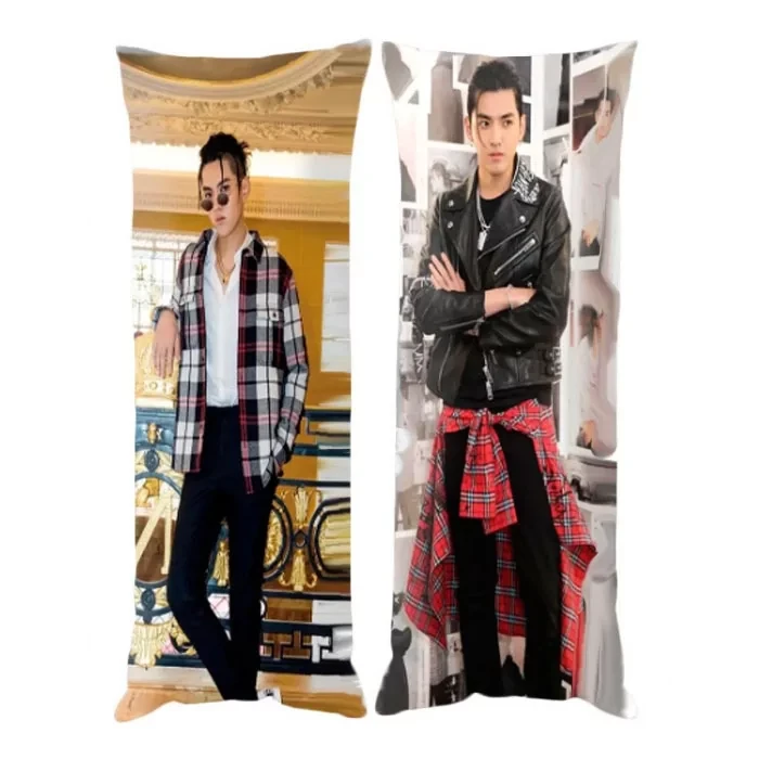 Дакімакура 150х50 см Кріс Ву Kris Wu Ексо Exo Подушка з наволочкою обнімашка двухсторння, фото 1