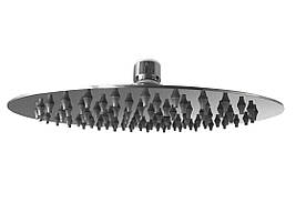 Лійка для душа Globus Lux STS-0200 St/ STEEL Polish Тропік D200мм, кругла