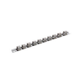 Планка кріплення головок 1/2" на 10 шт. 260 мм INTERTOOL ET-6007 riven