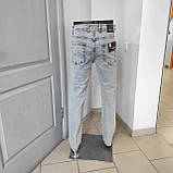 Джинси Revolver чоловічі МОМ вільні стрейч 30 блакитні, фото 7