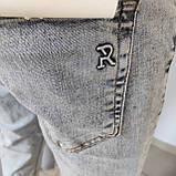 Джинси Revolver чоловічі МОМ вільні стрейч 30 блакитні, фото 8