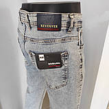 Джинси Revolver чоловічі МОМ вільні стрейч 30 блакитні, фото 10