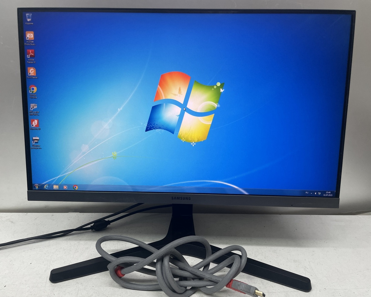 Монітор LED 21.5 Samsung S22R350 FullHD HDMI IPS Flicker-Free, фото 1