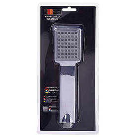 Лійка для душа Globus Lux NSD-0007-1-LUX квадратна, хром, Blister