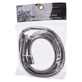 Шланг для душа нержавійка Globus Lux SUS-002S-1.5m Double-Lock