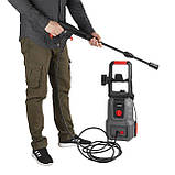 Мийка високого тиску 1600Вт, 6-7 л/хв, 90-130бар, шланг 5м INTERTOOL DT-1514 riven, фото 9
