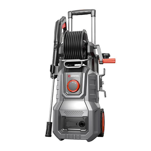 Мийка високого тиску 2000Вт, 6-7 л/хв, 110-160бар, шланг 5м INTERTOOL DT-1518 riven, фото 1
