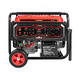 Генератор бензиновий 7/7,5 кВт, електро+ручний старт, STORM INTERTOOL DT-1175 riven, фото 2