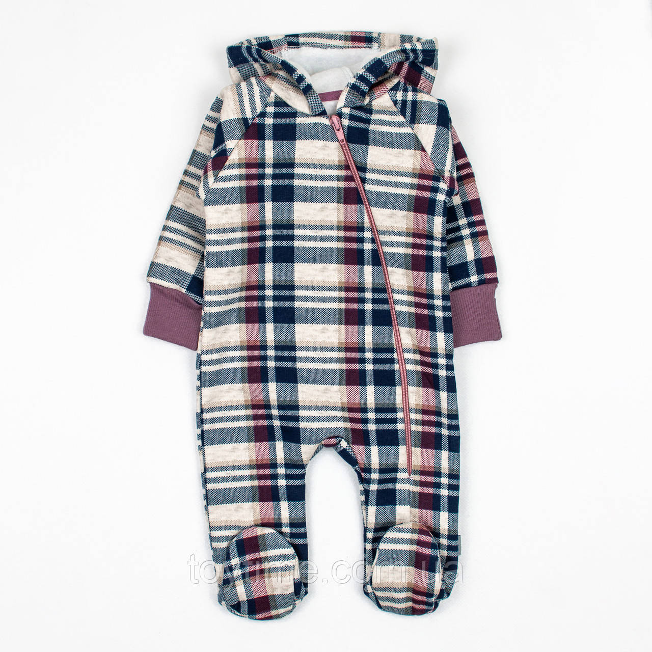 Прогулянковий дитячий чоловічок English Time на блискавці з закритою ніжкою, фото 1