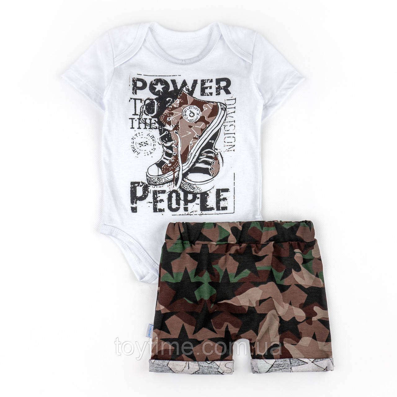 Комплект для хлопчика POWER боді та шорти, фото 1