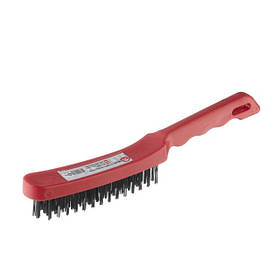 Щітка з металевим дротом, 4-рядна INTERTOOL BT-0007 riven