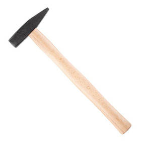 Молоток слюсарний 300 г.з дерев'яною ручкою INTERTOOL HT-0213 riven