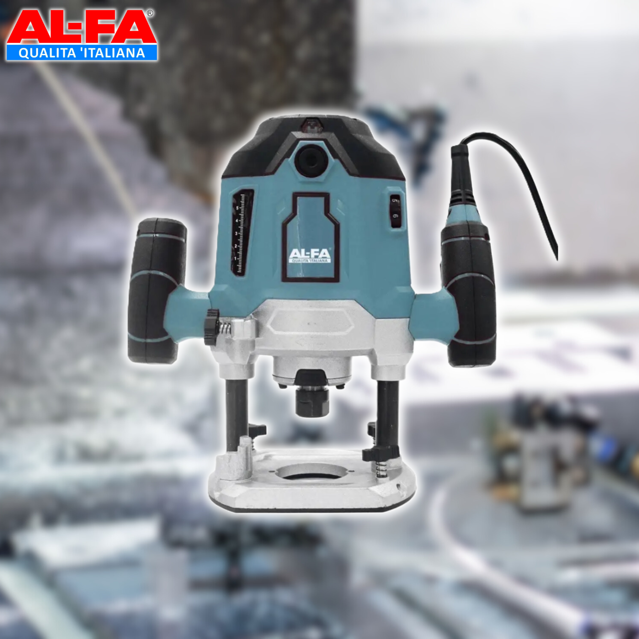 Фрезер електричний AL-FA ALER205 2600 Вт, 12 000 — 26 000 об./хв, 230 В