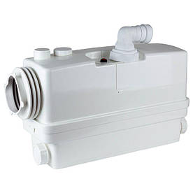 Станція каналізаційна 0.6кВт Hmax 8.5м Qmax 110л/хв 3 входи + боковой вхід 90мм LEO 3.0 WC601B (776916)