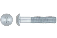 М3*30 Гвинт з напівкруглою головкою під шестигранник (ISO 7380-1 10,9)