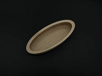 Дерев'яна форма для заливання свічки, кашпо. 16х6,5х4см (14х5,3х2.7см)