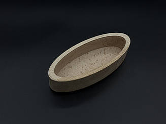 Дерев'яна форма для заливання свічки, кашпо. 15х6х4см (13х5х2.7см)