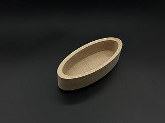 Дерев'яна форма для заливання свічки, кашпо. 13х5,5х4см (11,5х4,5х2.7см)