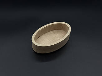 Дерев'яна форма для заливання свічки, кашпо. 12х7х4см (10,5х6х2.7см)