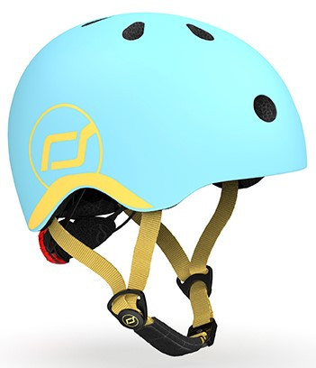 Шолом захисний дитячий Scoot and Ride лохина з ліхтариком 45-51см (SR-181206-BLUEBERRY)