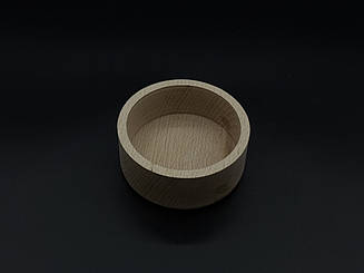 Дерев'яна форма для заливання свічки, кашпо. 9х4см (8х2.7см)